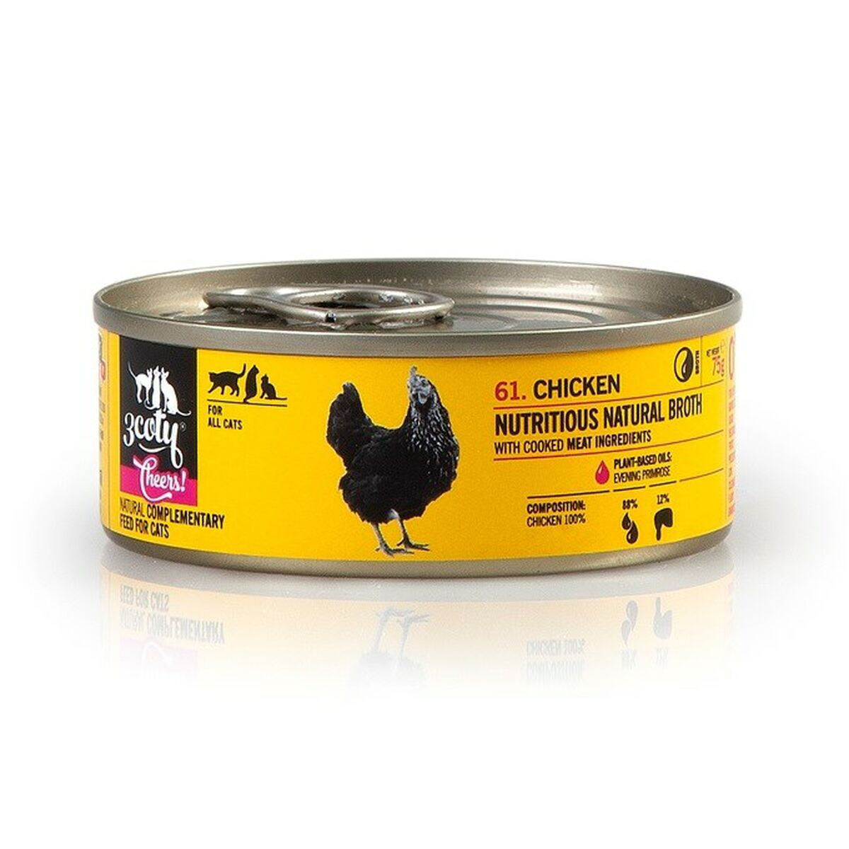 3coty Υγρή Τροφή 75gr