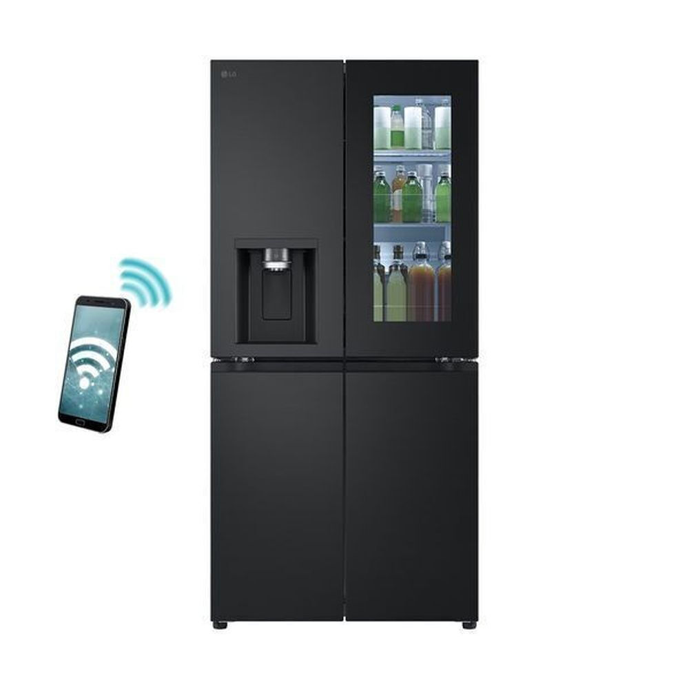 LG Ντουλάπα 508lt Total NoFrost Γκρι GMG860EPBE - Image 1