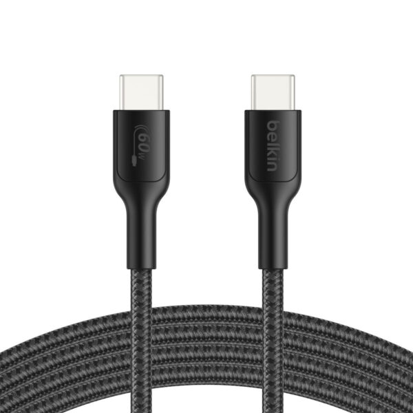 Belkin USB 2.0 USB-C male - USB-C 60W 2m (ENA008hq2MBK)