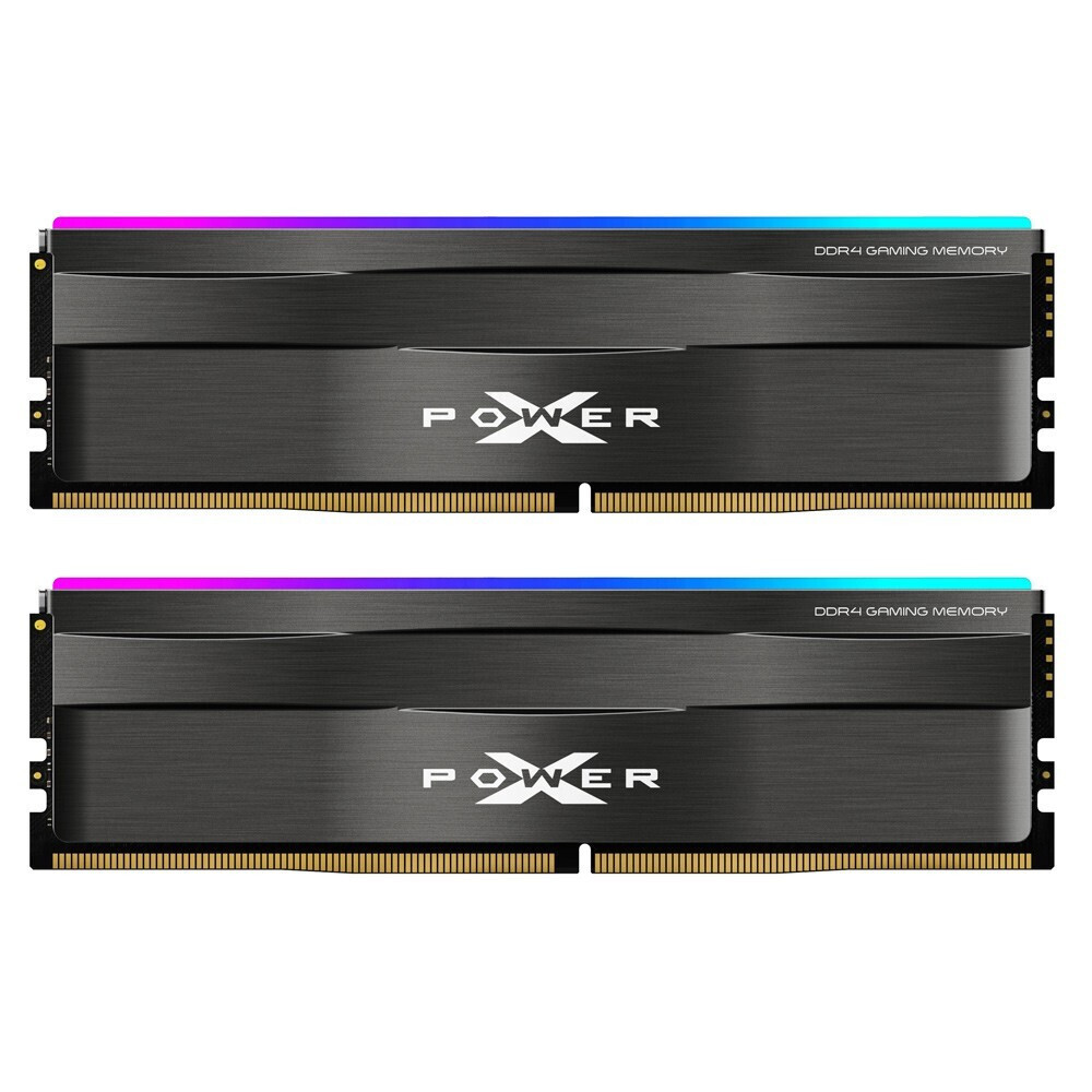 Silicon Power XPOWER Zenith RGB DDR4 16GB RAM με 2x8GB Modules και Ταχύτητα 3200 για Desktop SP016GXLZU320BDD