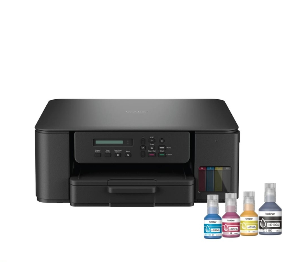 Brother Έγχρωμο Πολυμηχάνημα Inkjet με WiFi και Mobile Print DCP-T530DWYJ1 - Image 1