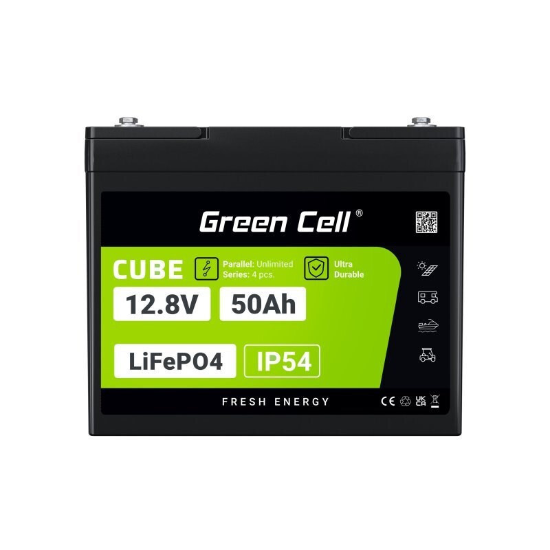 20250709090511_ae7870fe Green Cell Ανταλλακτική Μπαταρία 50Ah 12.8V 640Wh για Ηλεκτρικό Scooter σε Μαύρο Χρώμα - Image 3
