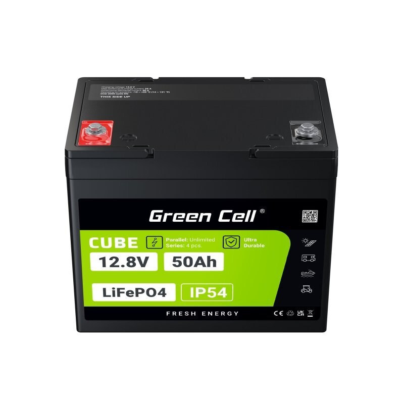 20250709090512_7f1ec2e1 Green Cell Ανταλλακτική Μπαταρία 50Ah 12.8V 640Wh για Ηλεκτρικό Scooter σε Μαύρο Χρώμα - Image 4