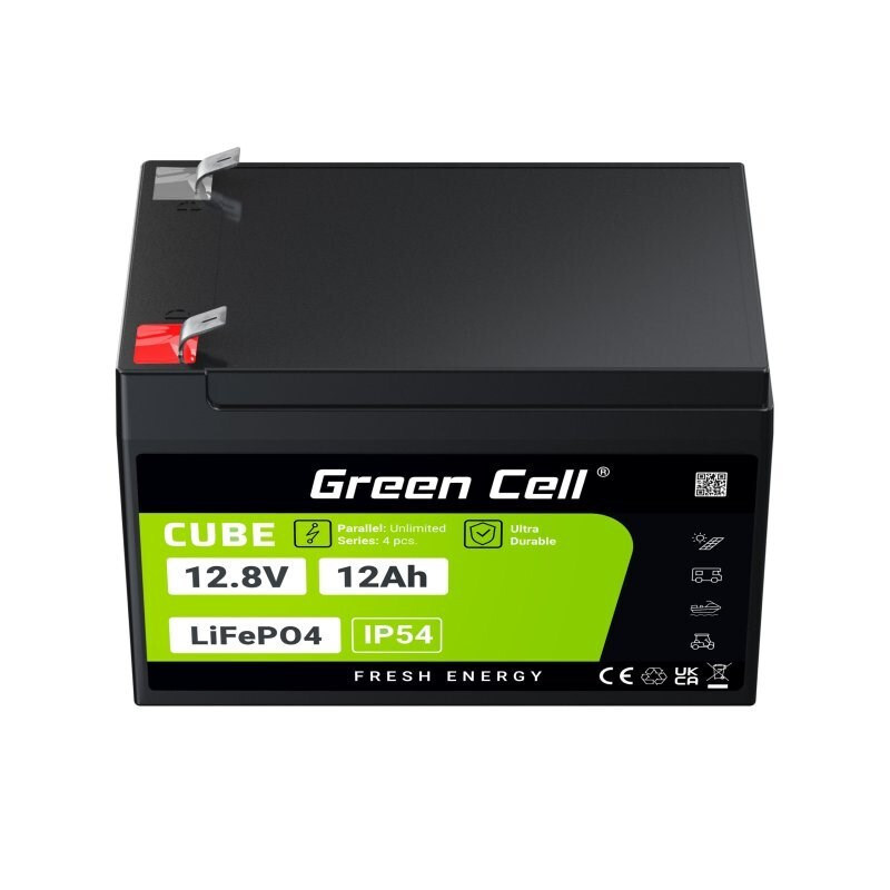 20250710095255_f1200e6f Green Cell Ανταλλακτική Μπαταρία για Ηλεκτρικό Scooter σε Μαύρο Χρώμα 153.6Wh - Image 2