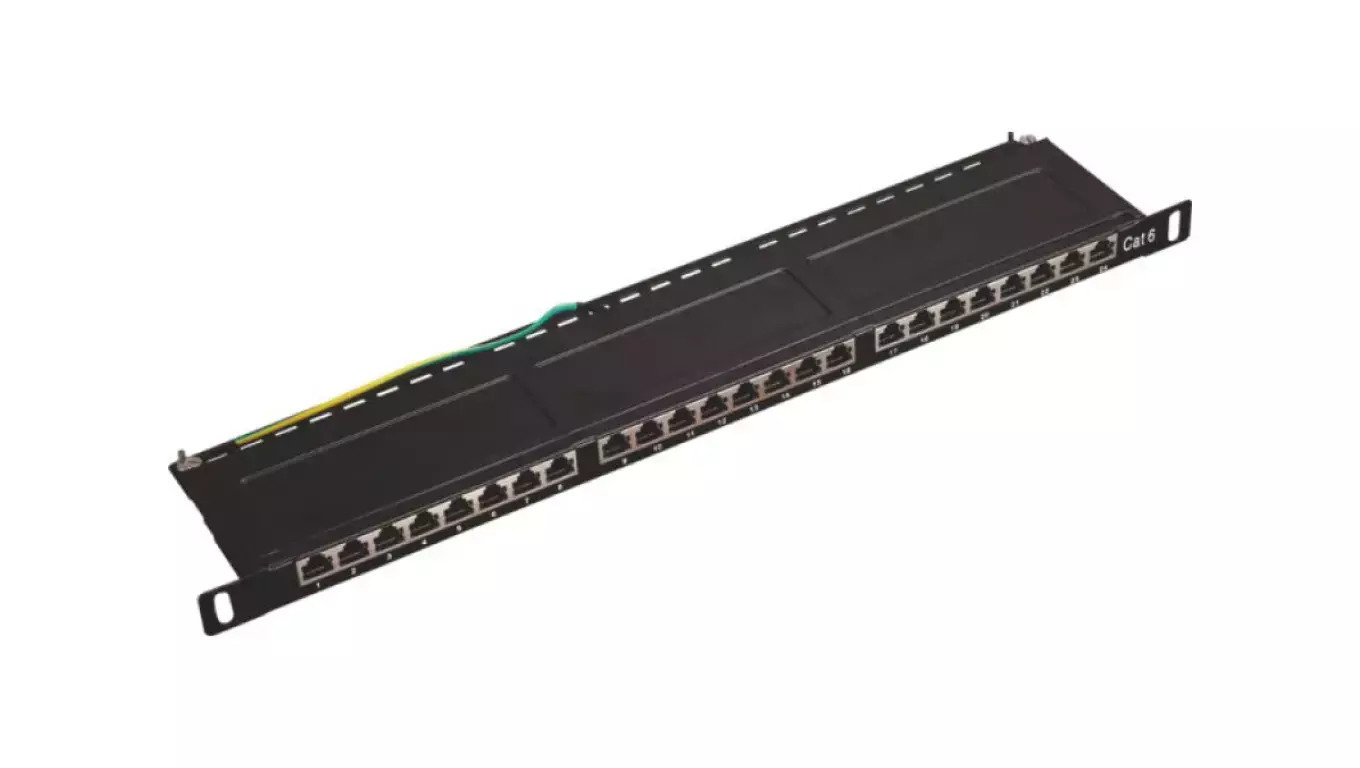 20250710134930_a_lan_patch_panel_gia_rack_0_5u_19_24_thyron_pk031 A-LAN Patch Panel για Rack 0.5U 19" 24 Θυρών - Image 1