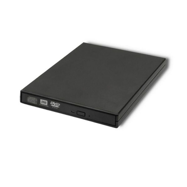 Qoltec Εξωτερικός Οδηγός Εγγραφής/Ανάγνωσης DVD/CD για Desktop / Laptop Μαύρο
