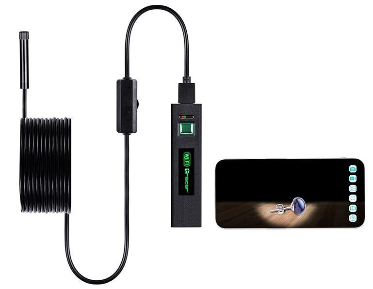 20250710154939_5f2e2f07 Tracer Endoscope Camera HardWire 8mm Ενδοσκοπική Κάμερα για Κινητό με Ανάλυση 1600x1200 pixels και Καλώδιο 5m - Image 3