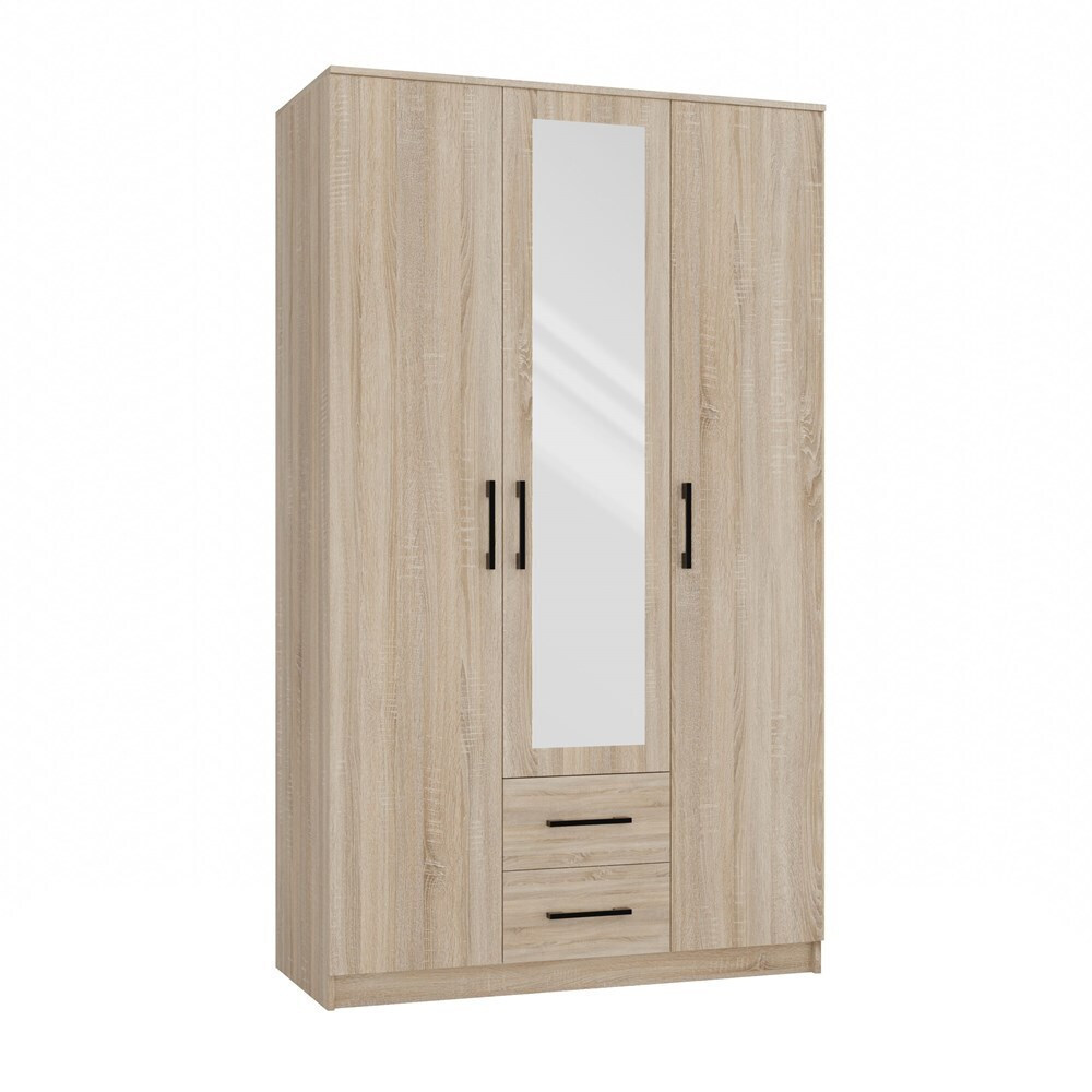 20250711111826_fffe10ff Δίφυλλη Romana 120 Son L με Καθρέπτη 120x52x205cm Oak - Image 2
