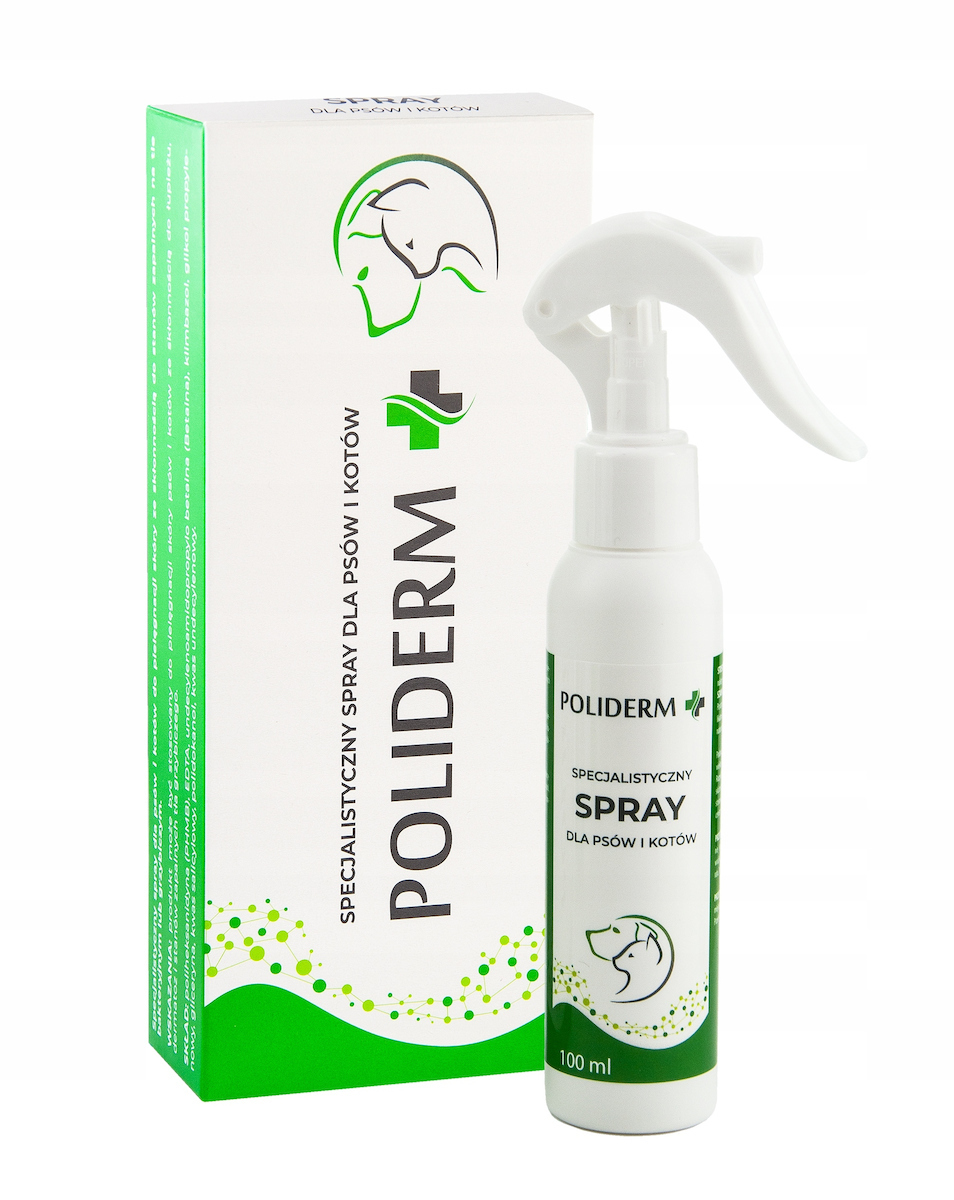 20250711151148_df06477e Jm Sante Poliderm Care Spray Dandruff-prone Inflamed Dermatosis-affected Skin Dogs Cats – 100 Ml - Image 2