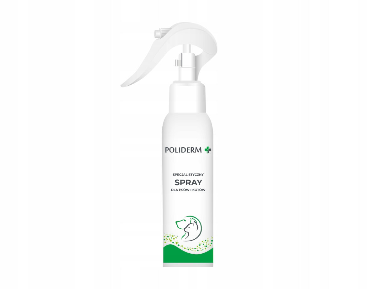 Jm Sante Poliderm Care Spray Dandruff-prone Inflamed Dermatosis-affected Skin Dogs Cats – 100 Ml - Image 4