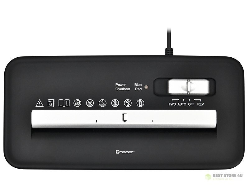 20250711163800_1f2cd96d Tracer Καταστροφέας Εγγράφων Strip Cut με Κάδο 10lt - Image 5