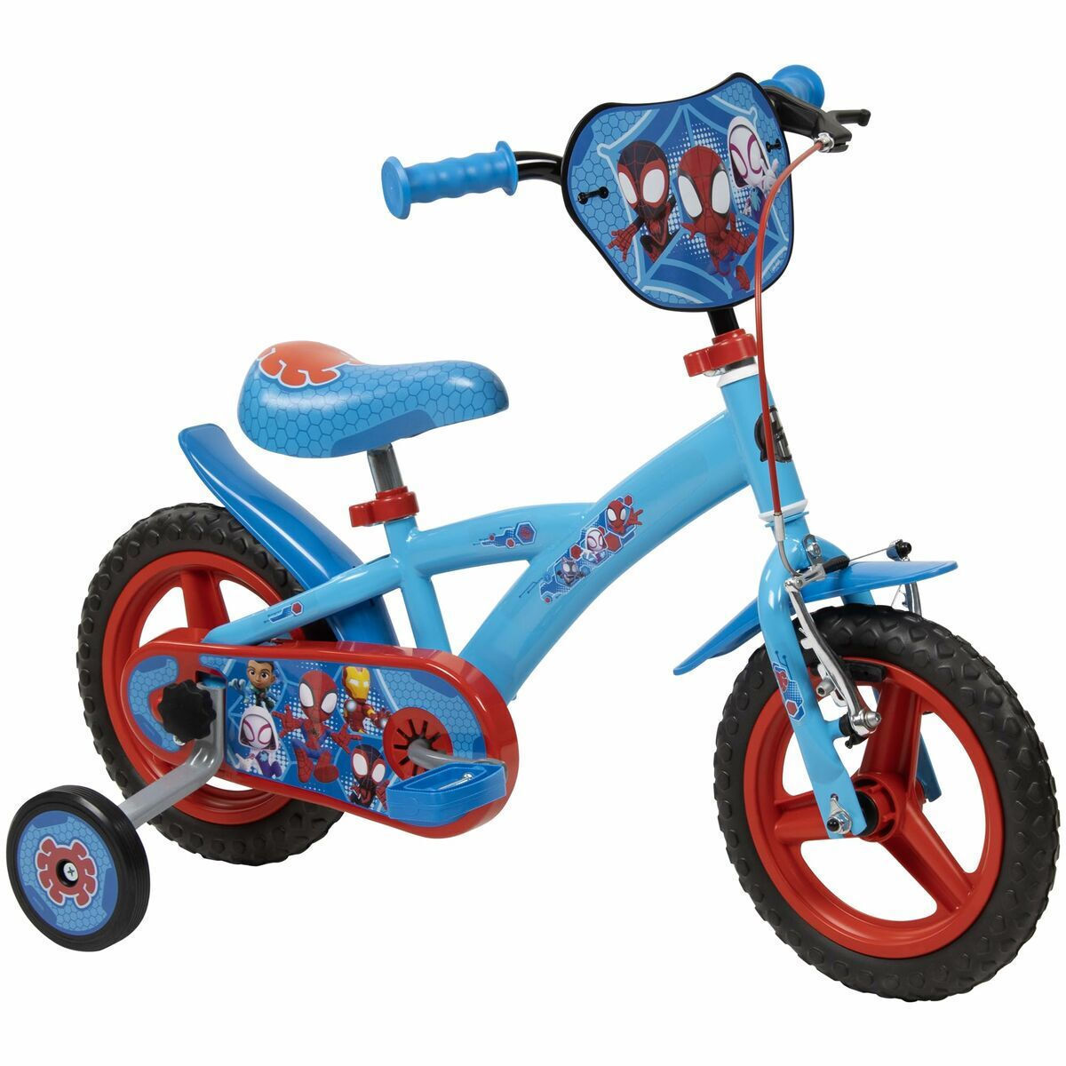 20250714124330_huffy_spidey_friends_12_paidiko_mountain_bike_me_skeleto_alouminiou_galazio Huffy Spidey & Friends 12" Παιδικό Mountain Bike με Σκελετό Αλουμινίου Γαλάζιο - Image 1