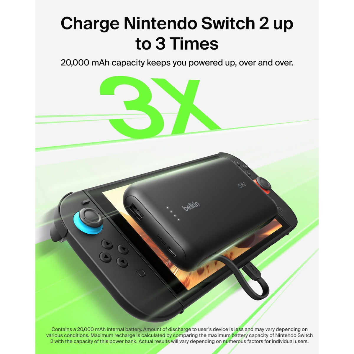20250714125833_b9c2d4e0 Belkin 20K (30W) for Nintendo Switch 2 20000mAh 30W Μαύρο - Image 7