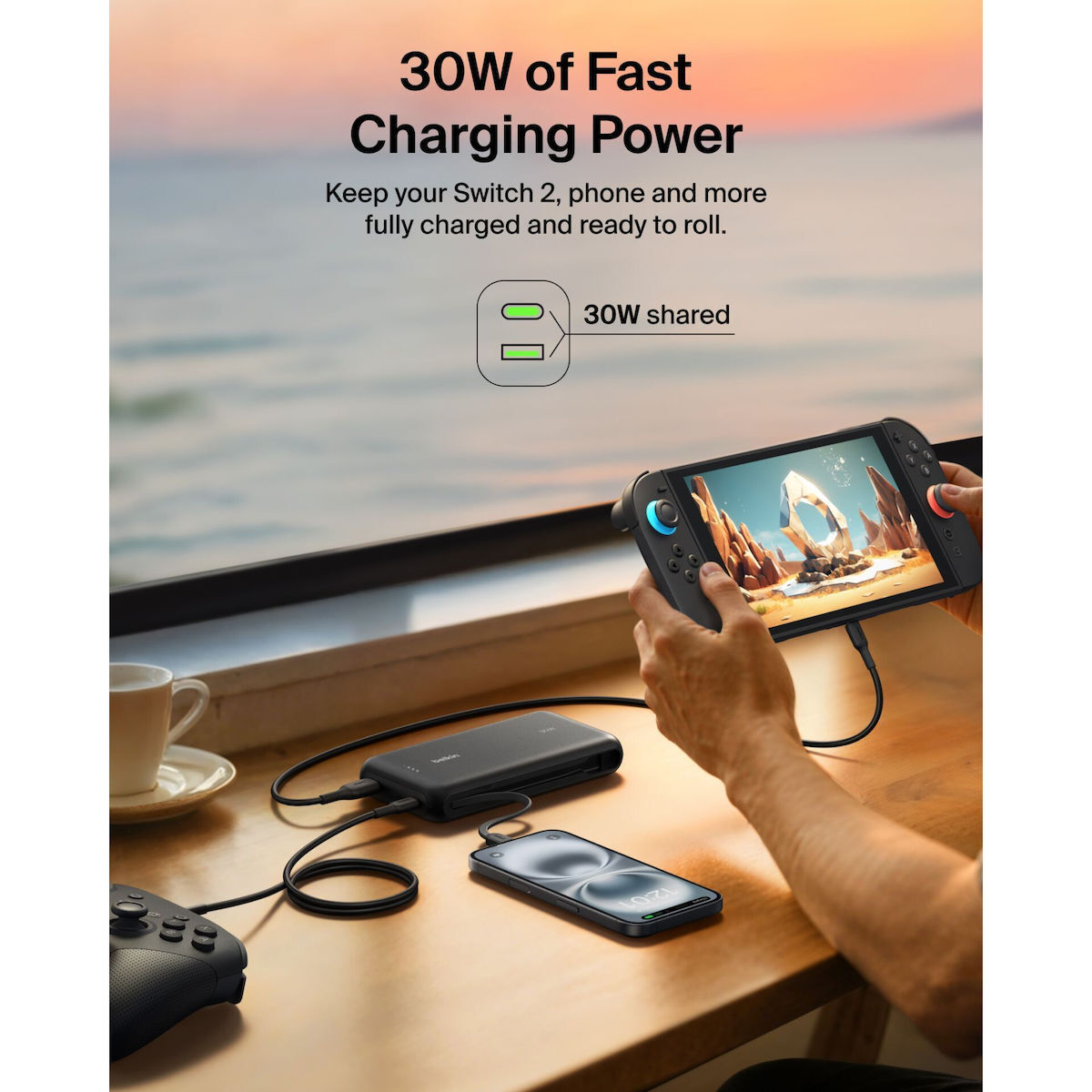 20250714125836_2d056871 Belkin 20K (30W) for Nintendo Switch 2 20000mAh 30W Μαύρο - Image 8