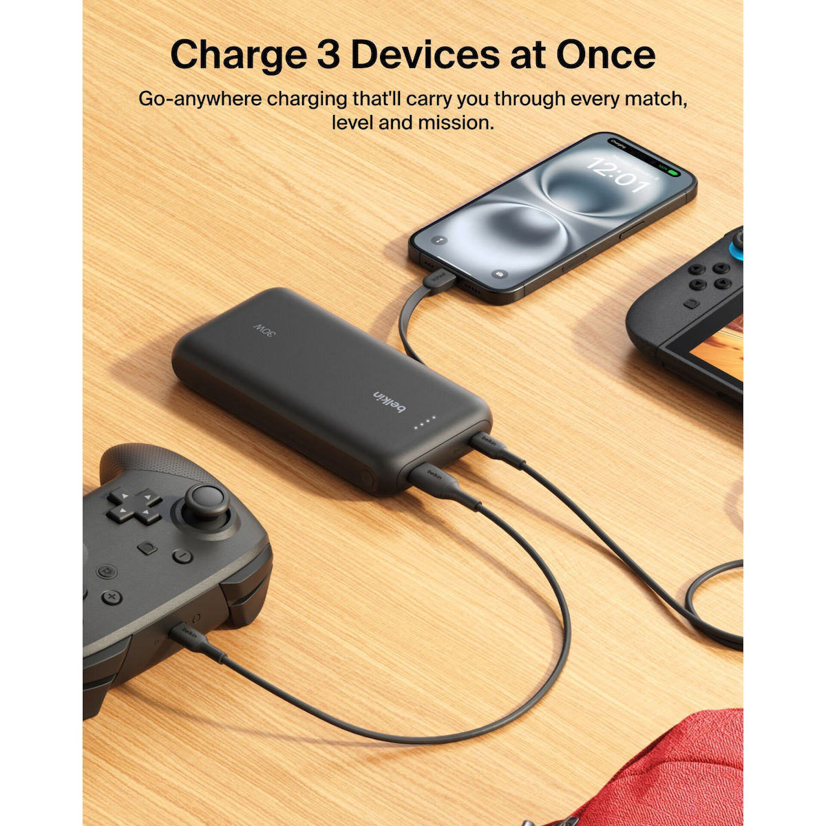 20250714125839_a9197d56 Belkin 20K (30W) for Nintendo Switch 2 20000mAh 30W Μαύρο - Image 9