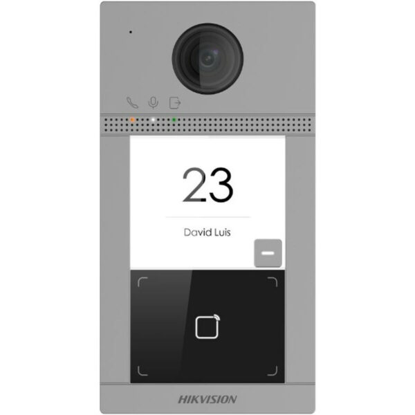 Hikvision Ds-kv8113-wme1 C Ip Outdoor Video Intercom Wifi 1 X Call Button A Single Family Allows Calling