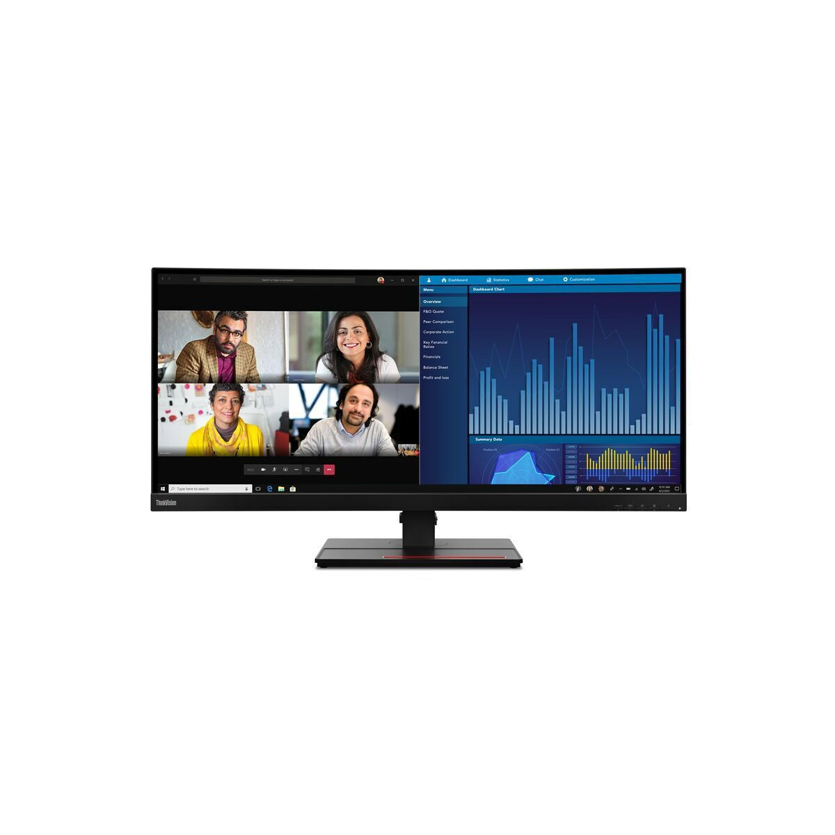 20250718141014_1cd20d4c Lenovo ThinkVision P34w-20 34" Ultrawide IPS HDR QHD 3440x1440 - Image 7