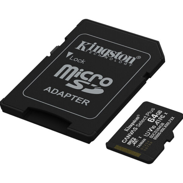 Kingston Canvas Select Plus microSDHC Class 10 U1 V10 A1 UHS-I