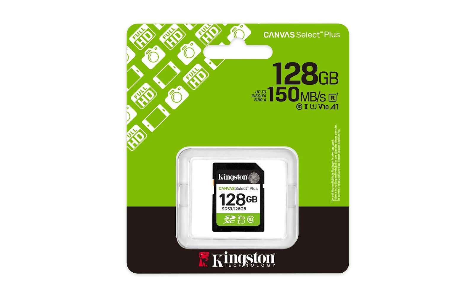 20250722113412_0c4d6651 Kingston Canvas Select Plus SDXC 128GB Class 10 U1 V10 UHS-I - Image 2