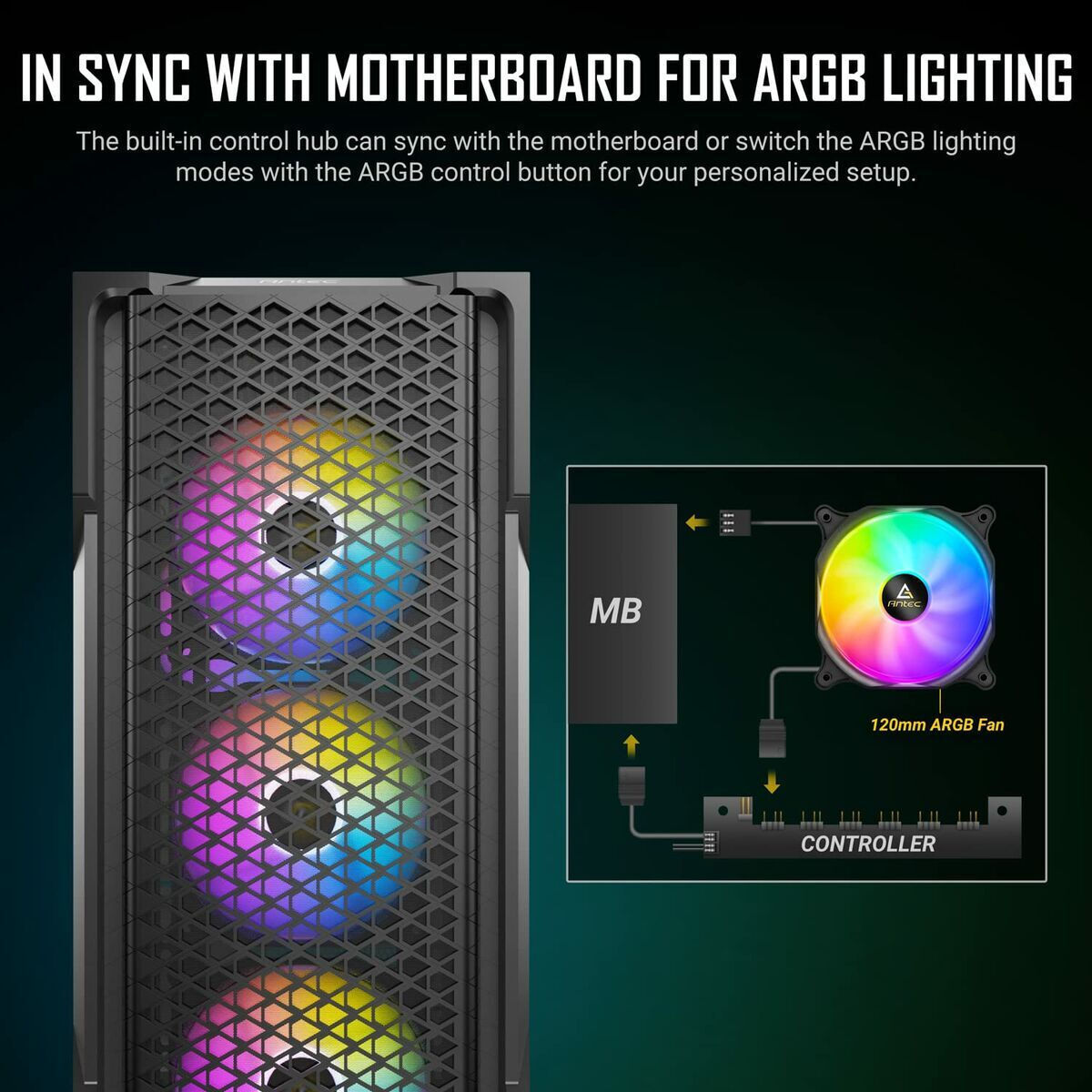20250723094920_1c1b94c0 Antec AX90 Gaming Midi Tower με Πλαϊνό Παράθυρο - Image 11