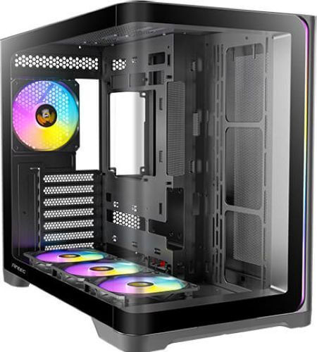 Antec C5 Curve Gaming Midi Tower Κουτί Υπολογιστή με Πλαϊνό Παράθυρο και ARGB Φωτισμό Μαύρο