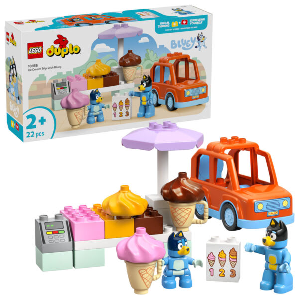 Lego Duplo Ice Cream Trip With Bluey για 2+ Ετών 22τμχ