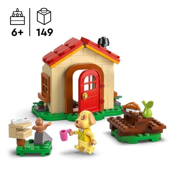 20250731134455_107a48f9 Lego Animal Crossing Goldie's Cosy House για 6+ Ετών 149τμχ - Image 4
