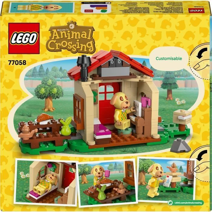 20250731134456_2976d0c2 Lego Animal Crossing Goldie's Cosy House για 6+ Ετών 149τμχ - Image 8