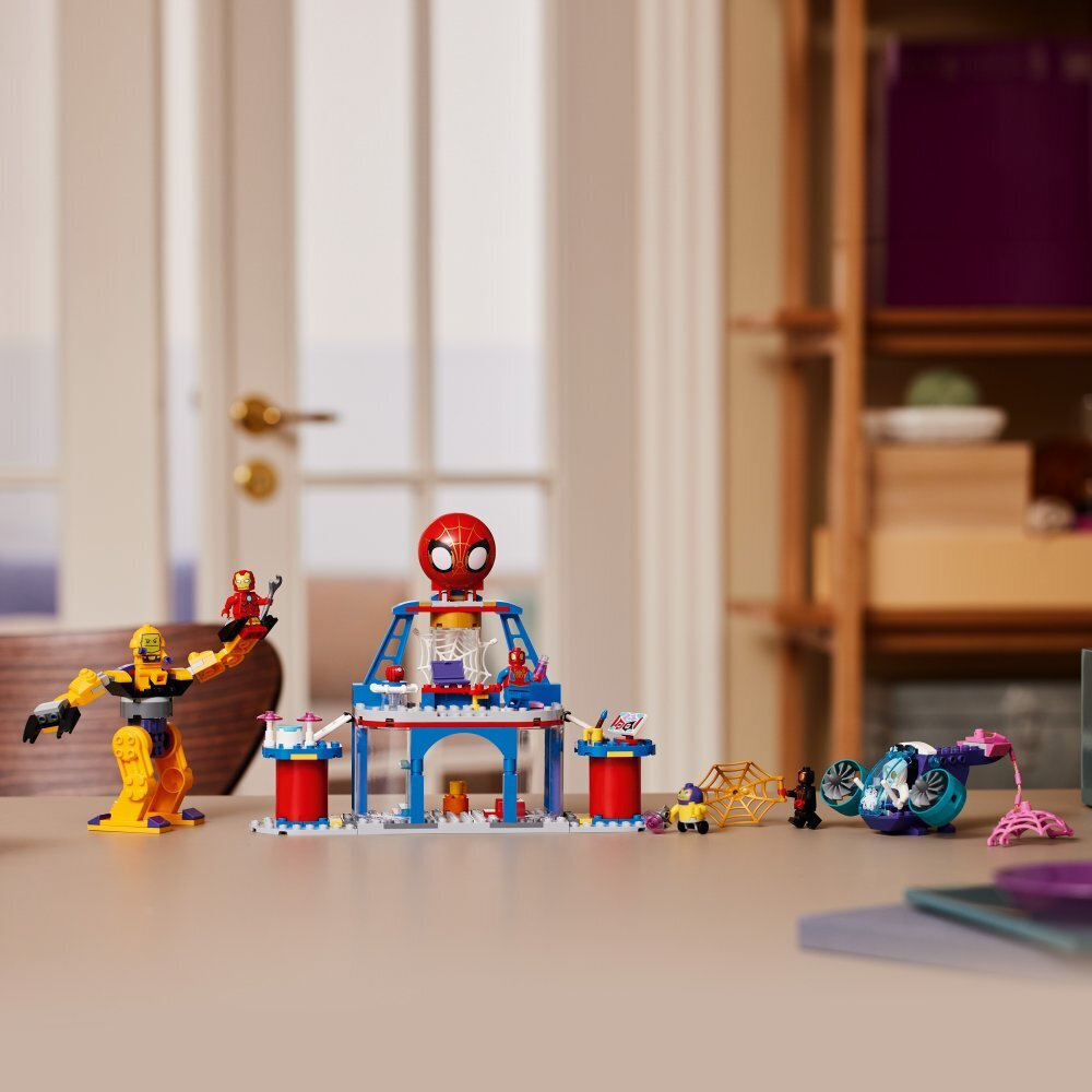 20250804130152_ce23f115 Lego Spider-Man Super Heroes Spidey Web Spinner Headquartets για 4+ Ετών - Image 5