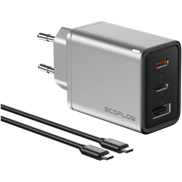 EcoFlow 5016801003 USB-C 65W με Καλώδιο USB-C - USB-C