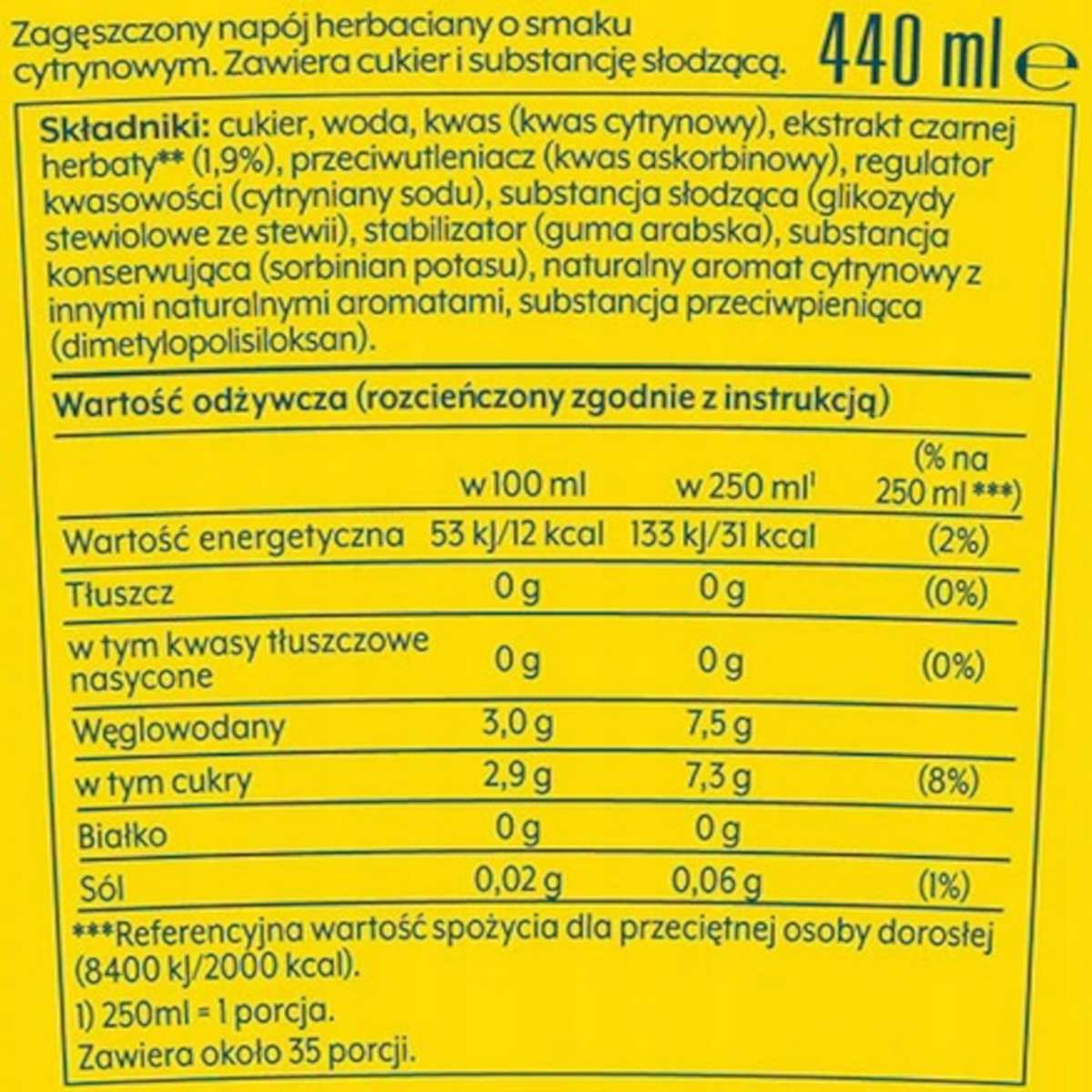 20250805192000_2565f617 Sodastream Ice Tea Λεμόνι Συμπυκνωμένο Χωρίς Ανθρακικό 440ml - Image 9