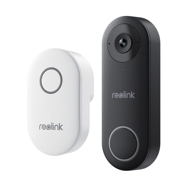 Reolink Κουδούνι Πόρτας Wi-Fi Μαύρο