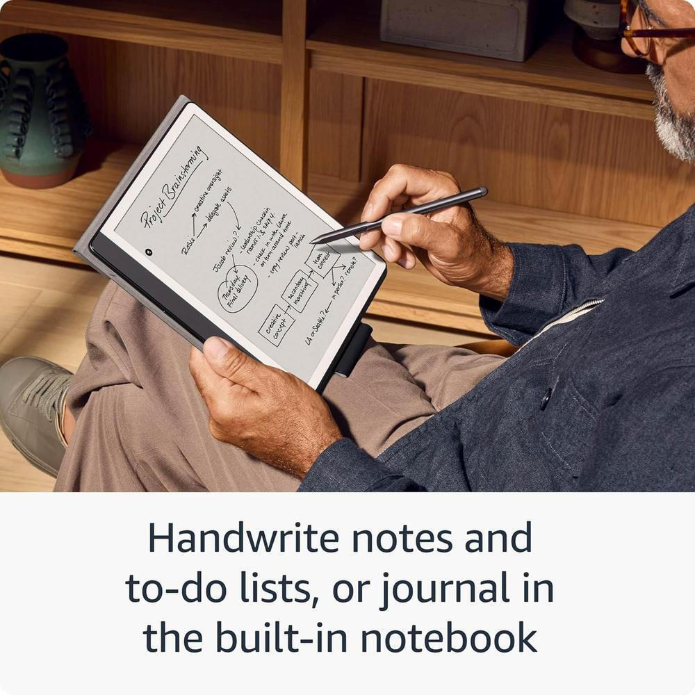 20250808131454_106bec87 Amazon Kindle Scribe With Premium Pen Tungsten (Without Kindle Unlimited) με Οθόνη Αφής 10.2" - Image 4