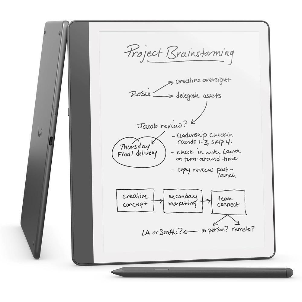 20250808131454_8b781d74 Amazon Kindle Scribe With Premium Pen Tungsten (Without Kindle Unlimited) με Οθόνη Αφής 10.2" - Image 2