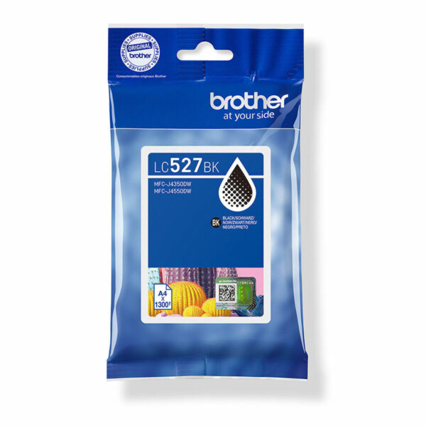 Brother LC527BK Γνήσιο Μελάνι Εκτυπωτή InkJet Μαύρο (LC-527BK)