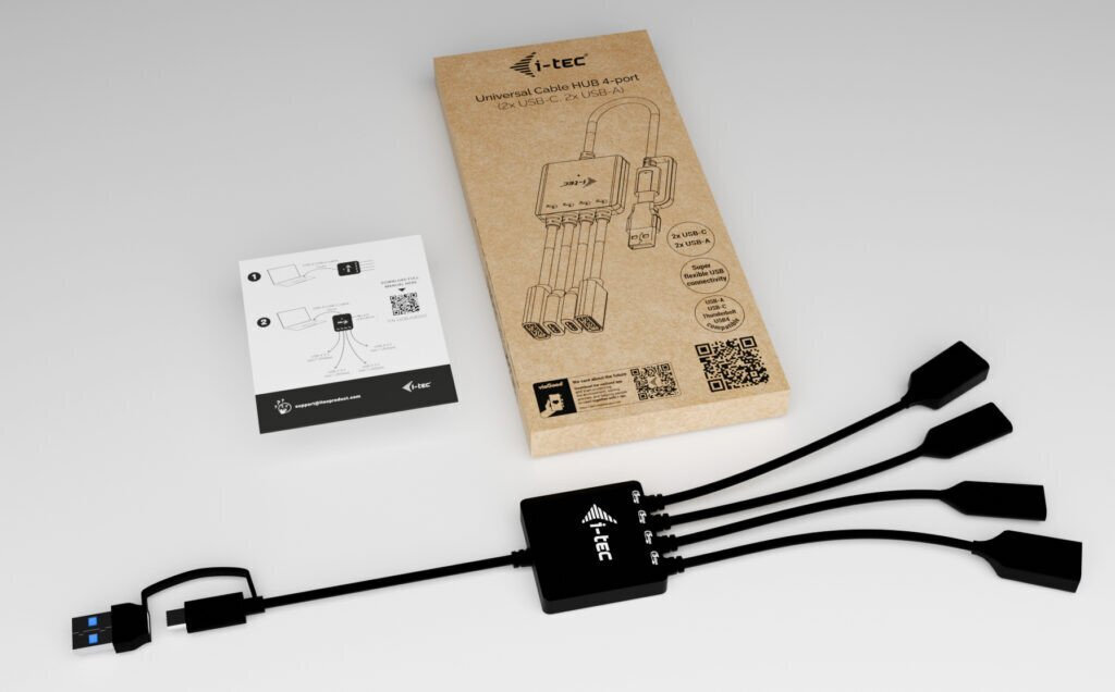 20250822105017_c08320c2 i-tec USB 3.2 Hub 4 Θυρών με σύνδεση USB-C / USB-A - Image 6