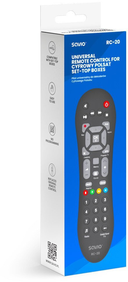 20250826110251_961cb3d8 Savio Universal Τηλεχειριστήριο για Τηλεοράσεις 5901986049555 - Image 2
