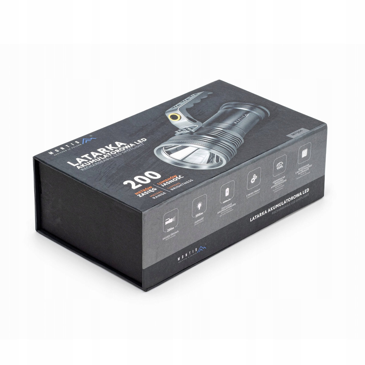 20250826133223_664f3723 Montis MT154 Επαναφορτιζόμενος Φακός LED - Image 2