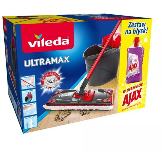 20250827111627_64d0332d Vileda Σφουγγαρίστρα με Ενσωματωμένο Σύστημα Στυψίματος με Μικροίνες - Image 2