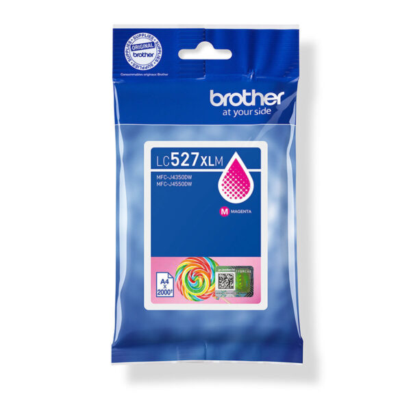 Brother LC527XLM Γνήσιο Μελάνι Εκτυπωτή InkJet Ματζέντα (LC-527XLM)