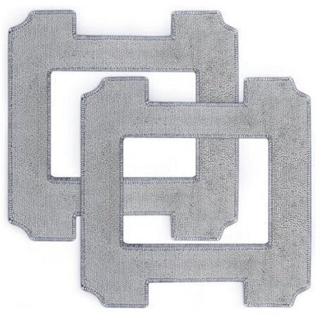 20250828123742_b9023d6c Set 2 Ecovacs Microfiber Cleaning Pads Compatible Winbot Mini Gray - Image 2
