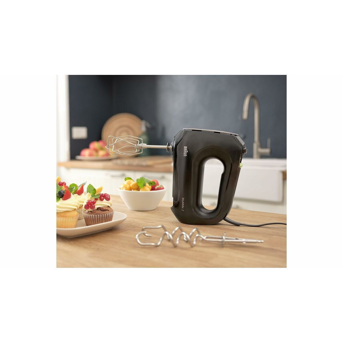 20250829101540_f2917f74 Braun Multimix 2 Μίξερ Χειρός 500W Μαύρο - Image 2