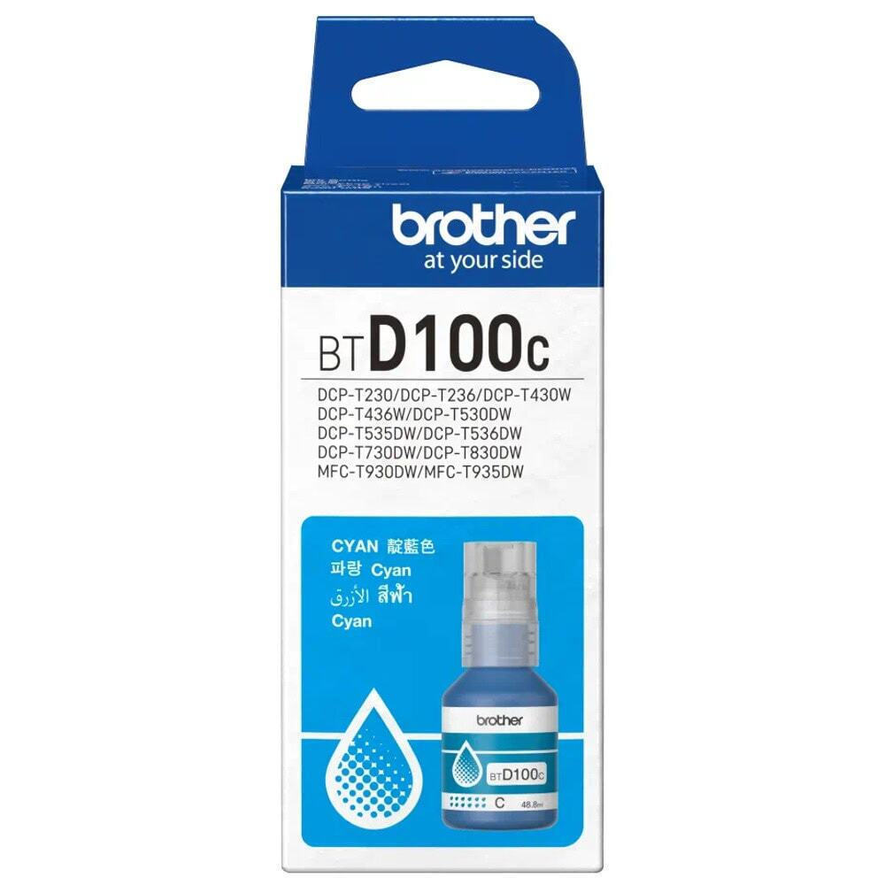Brother BTD100C Γνήσιο Μελάνι Εκτυπωτή InkJet Κυανό (BT-D100C)
