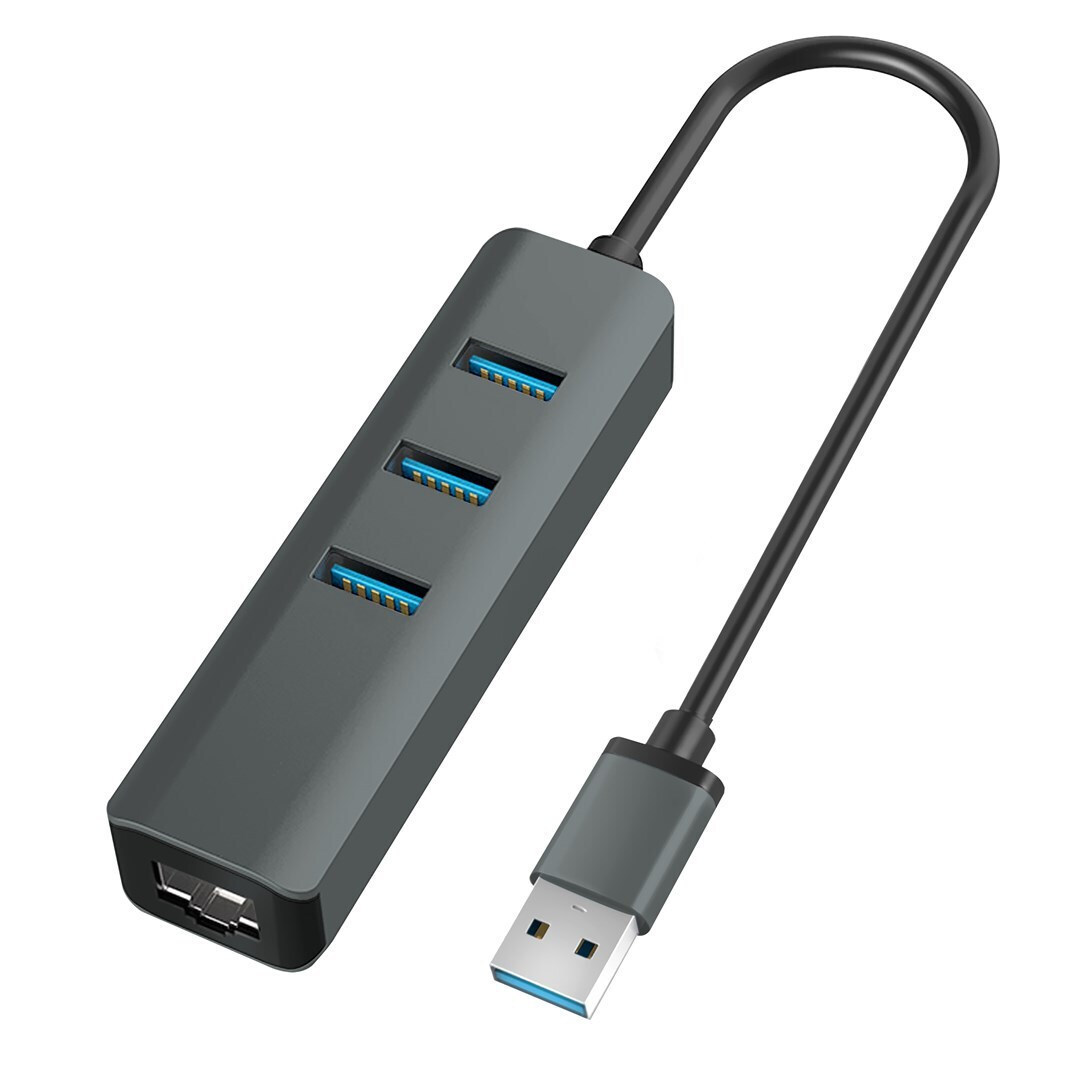 Unitek USB 3.2 Hub 10 Θυρών με σύνδεση USB-A & Θύρα Φόρτισης Γκρι