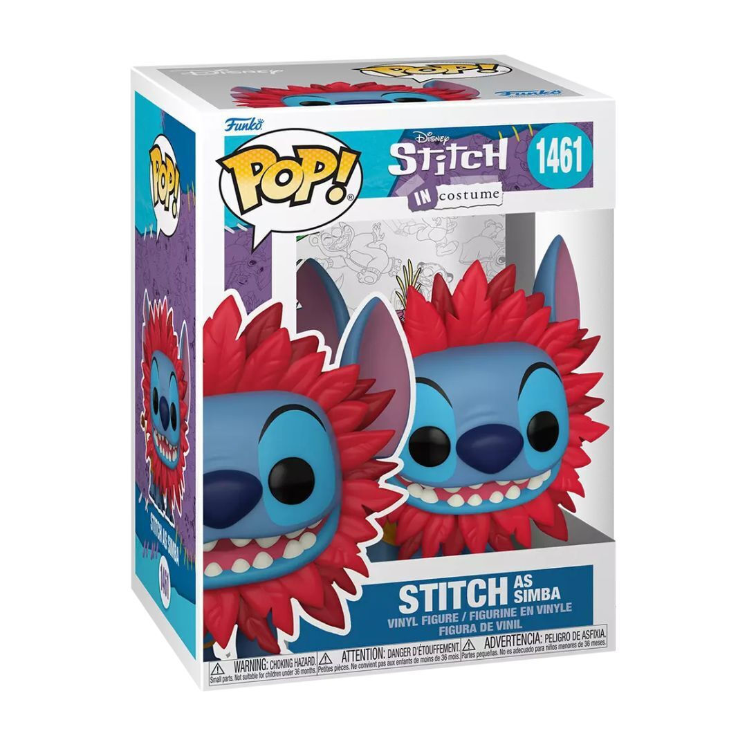20250911014841_969017bc Φιγούρα Funko Pop Disney Lilo & Stitch Stitch As Simba #1461 - Image 2