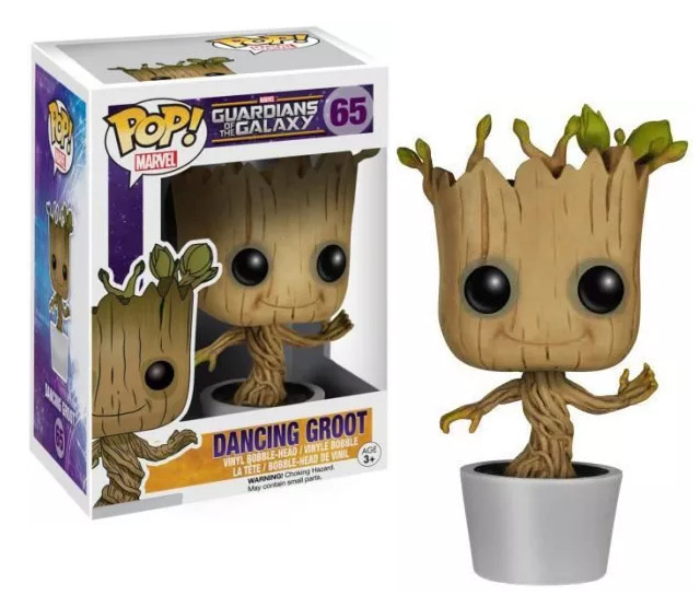 20250911015524_02607940 Funko Pop! Marvel: Groot Dancing Bobble-Head - Image 2