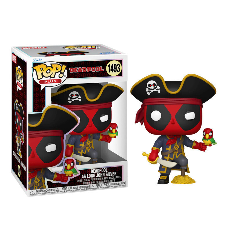20250911015525_db1da6d3 Funko Pop! Marvel: Deadpool as Long John Silver Bobble-Head - Image 2