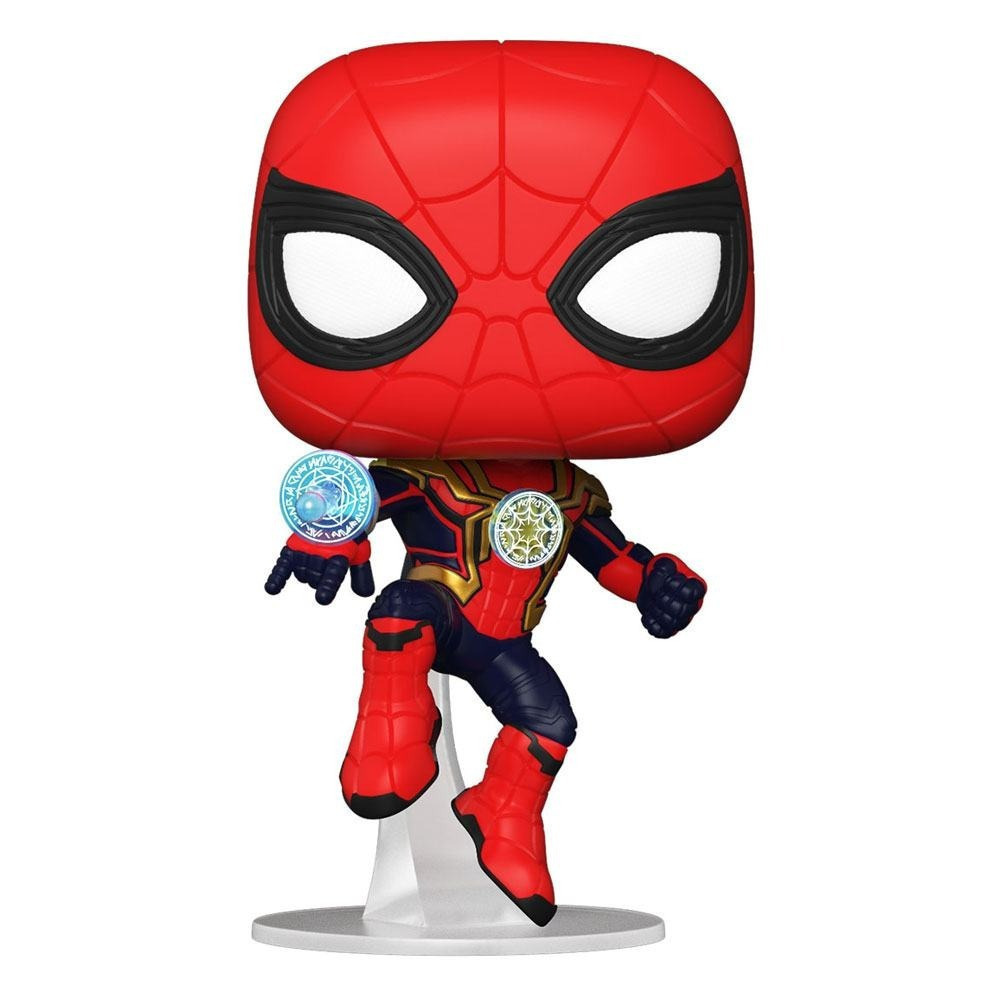 20250911020005_funko_pop_marvel_marvel_spider_man_integrated_suit_913_bobble_head Funko Pop! Marvel: Spider-Man (Integrated Suit) Bobble-Head - Image 1
