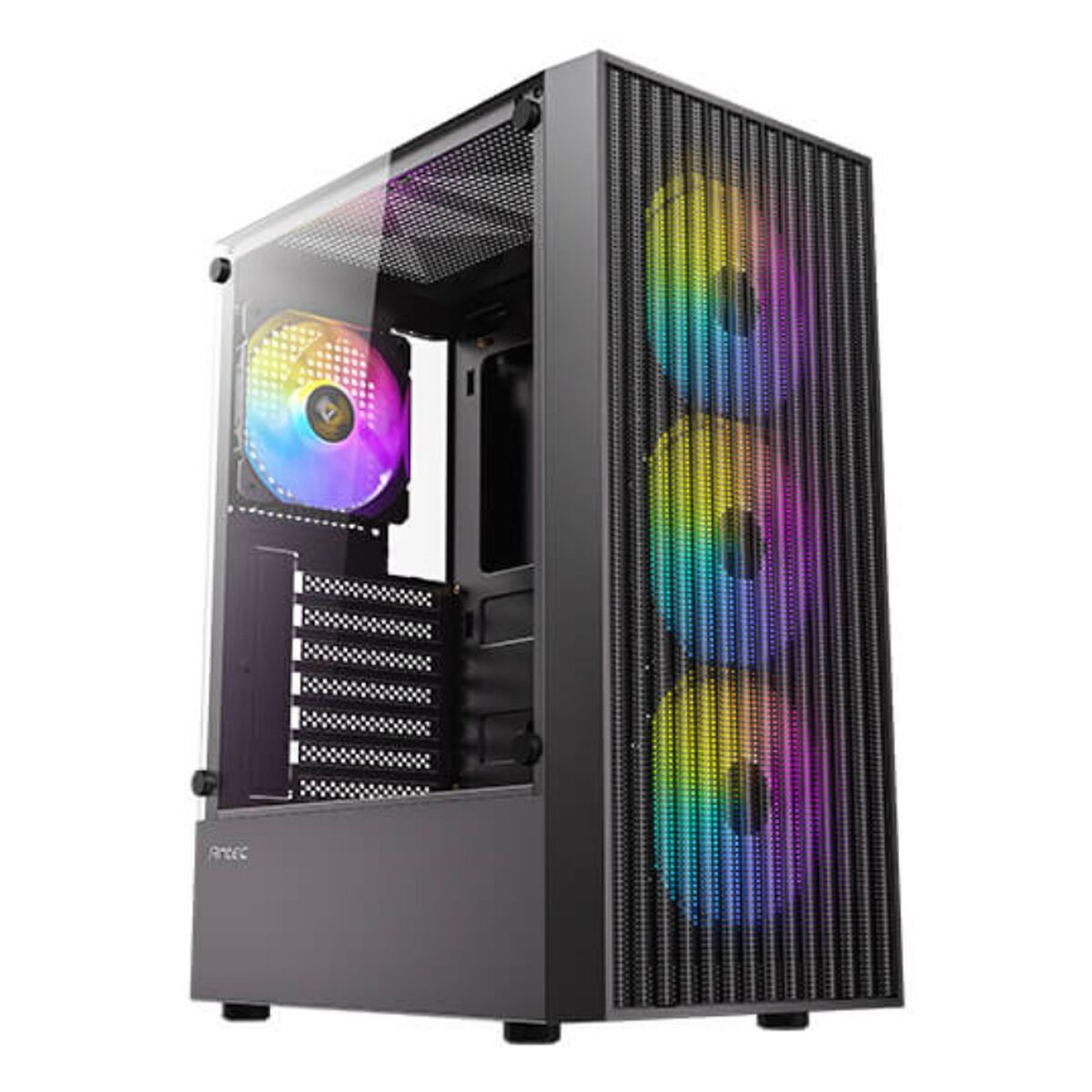 Antec AX27 RGB Gaming Midi Tower με Πλαϊνό Παράθυρο