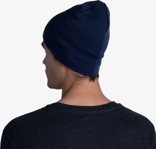 20250914092635_8e2fda0e BuffBeanie Ανδρικός Σκούφος Πλεκτός σε Navy Μπλε χρώμα - Image 3
